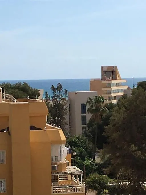 Estudio Con Vista Al Mar A 200 Mts De La Playa Benalmádena Lägenhet